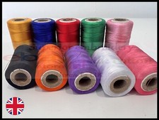 10 Colours of 100% Silk Thread Spools Best Quality Basic Demanding Threads UK