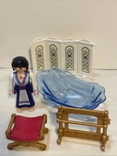 Playmobil Figure Accessories Royal Bathroom Maid Furniture Bundle lot