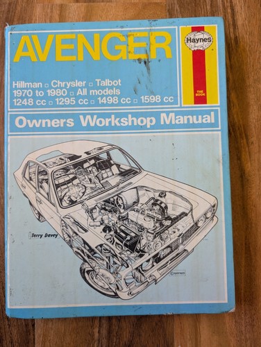 Avenger hayes manual hillman - avenger,