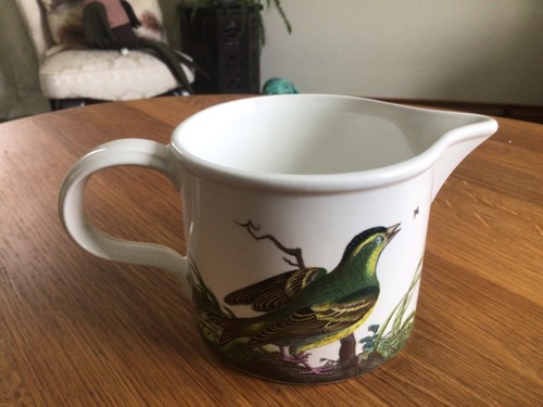 Portmeirion jug birds of - portmeirion, jug,