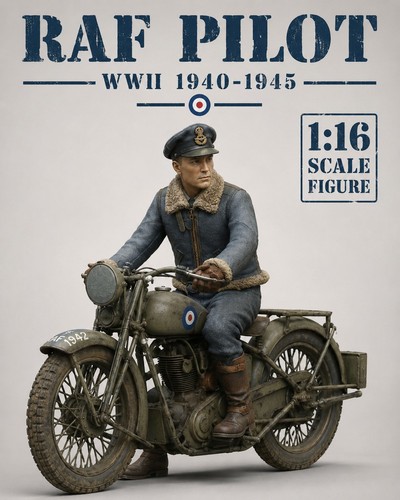 Ww2 british raf pilot - british,