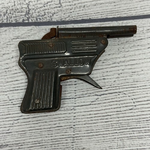 Vintage tin cap gun - tin, ''