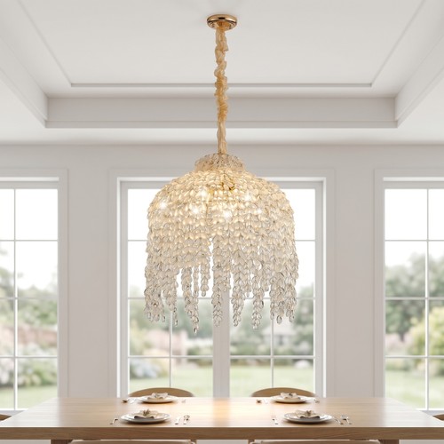 Crystal chandelier pendant - chandelier,