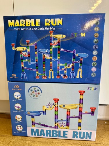 Large marble run set with - run,