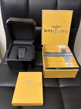 Genuine Breitling Watch Box Case Crosswind Navitimer SuperOcean Great Condition