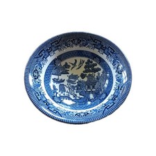 Broadcast Blue Willow Cereal