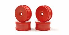 KYOSHO INFERNO MP10 MP9 TKI4, TKI3, NEW 4 x DISH WHEELS RED. NIP, IFH006KR