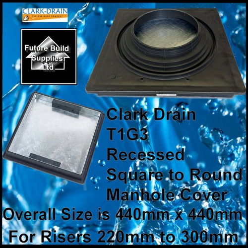 Recessed manhole cover - cover, with