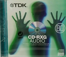TDK CD-R80 RXG80EN Audio Music
