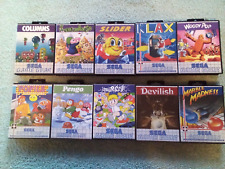 🔥🔥Sega game gear 10 game Ultimate puzzle bundle boxed new clam case🔥🔥