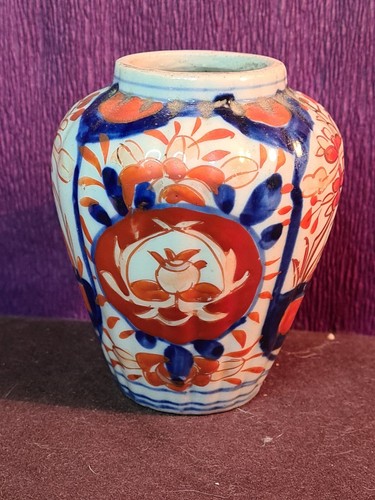 Japanese imari red and blue - japanese,