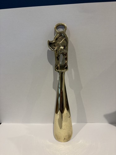 Vintage solid brass - brass, horn
