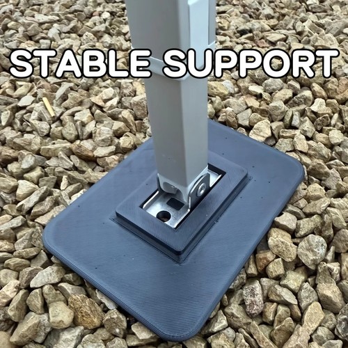 Awning leg plate - leg, anchor