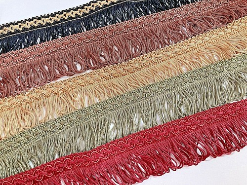 Looped 4cm fringe - ,