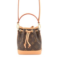 LOUIS VUITTON Nano Noe Monogram Brown M81266