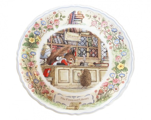 Wedgwood foxwood tales plate - wedgwood,