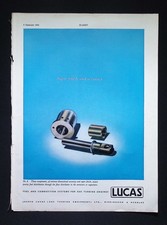 Original 1954 Advert Lucas Gas
