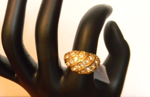 Avon gold tone - tone, rhinestones