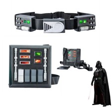 Darth Vader Belt & Chest Plate with Led Lights Halloween Cosplay Costume Props