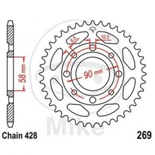 Crown Z41 428 Inner Diameter