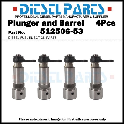 Pump element plunger - 4x,
