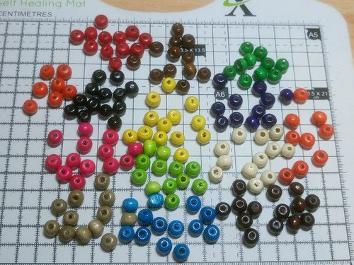 8mm wooden beads wood - wooden,