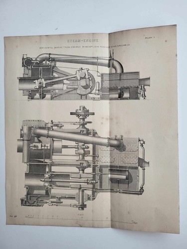 Old antique print - antique,