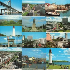 13 Vintage Plymouth Postcards