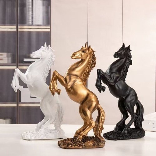 Horse statue success power - -,
