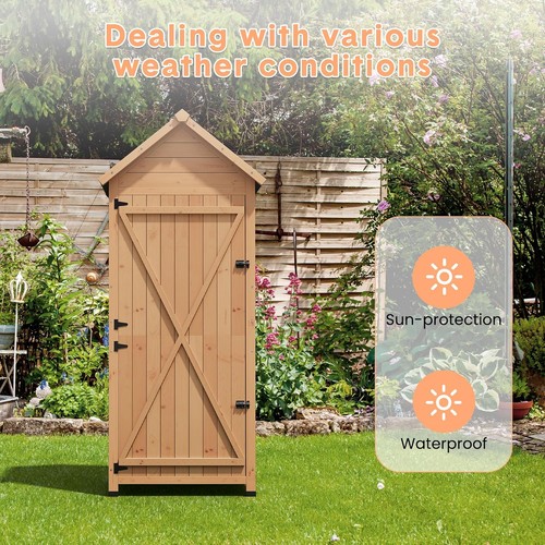 Outdoor garden shed wooden - garden,