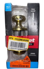 Kwikset Polished Brass Bed and