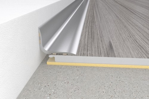 Aluminium skirting board - aluminium,