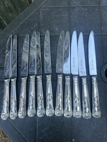Vintage silver plated kings - silver,