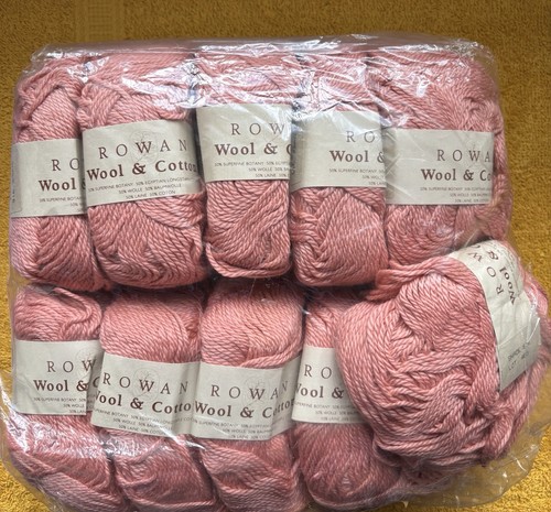 Rowan wool cotton 10x50g - rowan, &