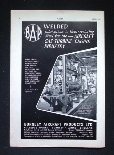 Original 1953 advert - original,
