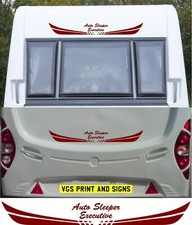 AUTO SLEEPER EXECUTIVE MOTORHOME 2 PIECE KIT DECAL STICKER CHOICE OF COLOUR #035