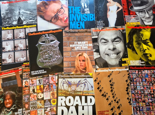 Sunday times magazines vintage - sunday,