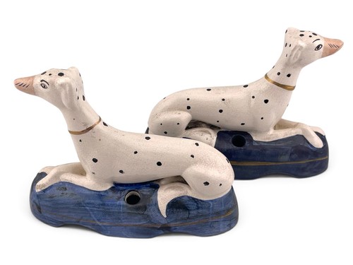 Pair staffordshire style - pair,