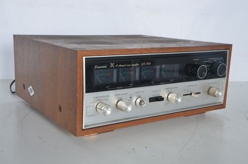 Sansui 500 amplifier 4 - sansui, qs-500