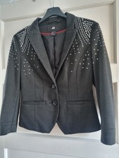 Ladies Charcoal H&M Diamante