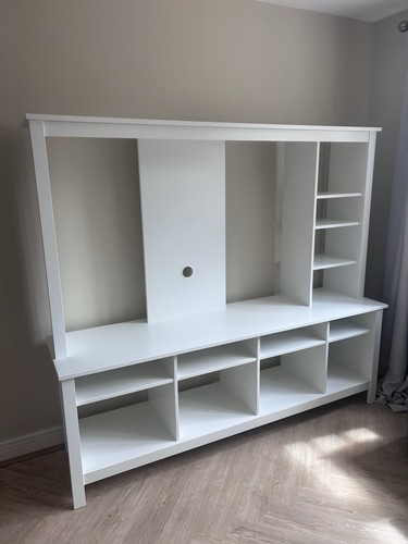 Ikea white entertainment - white, tv