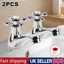 2X Twin Taps Set Hot and Cold