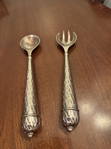 Vintage salad servers - vintage,