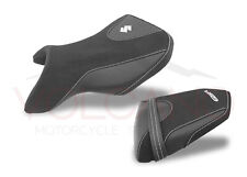 Suzuki Gsr 750  2010-2017 Volcano Seat cover White Seams S031c/A/1103 Anti Slip
