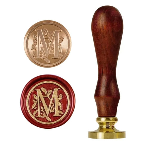 Wax seal stamp set - wax,