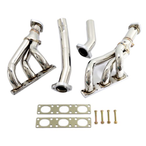 Stainless header 8in - stainless, 1/8in