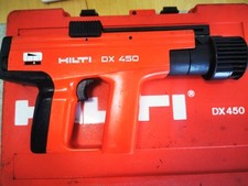 Hilti DX 450 nail gun, almost immaculate condition, original case