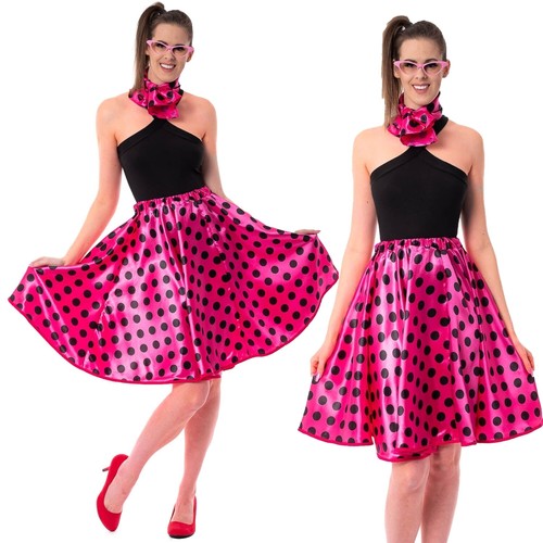 50s satin polka dot - polka, &