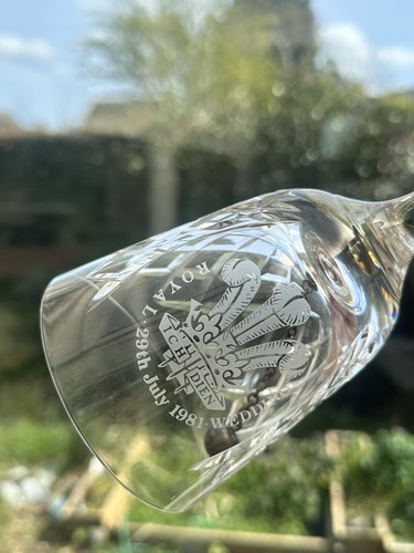 Vintage crystal bell royal - crystal,
