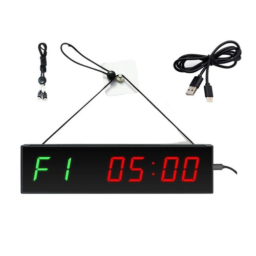 Digital wall clock with alarm - digital,